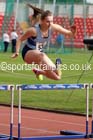 Womens under-17s 300 metres hurdles, North Eastern Champs, Gateshead Stadium. Photo: David T. Hewitson/Sports for All Pics